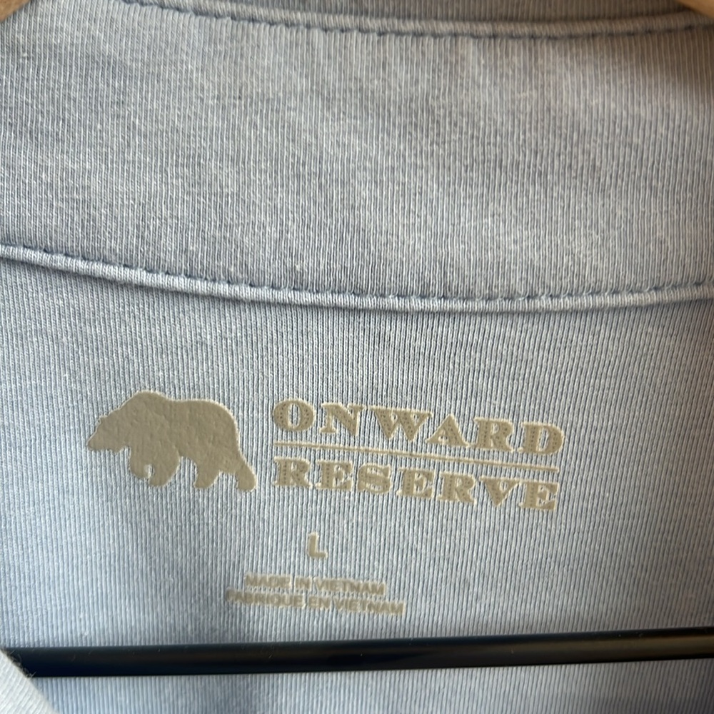 Onward Reserve Men’s Large SS Polo - Blue - Picture 2 of 4